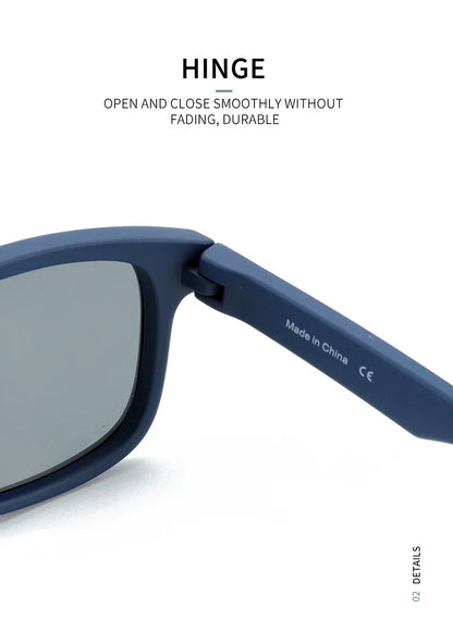 TR90 Polarized Sunglasses For Men Driver Driving Shades Sun Glasses Classic Square Mirror UV400 Protection Sunglasses