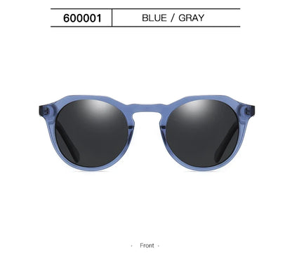Fashion Acetate Polarized Sunglasses Round Vintage  Shade UV400 New Men/Women Retro Sun Glasses 600001S