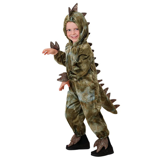 2-8Y Toddler Kids Child Dinosaur T-Rex Costume Cosplay for Boys Halloween Purim Party Disfraz Fantasia Dress Up Hoodie Jumpsuit