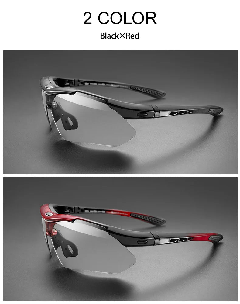 Cycling Glasses Photochromic Bicycle Sports Sunglasses Men Women UV400 MTB Road Bike Goggles Ultralight Outdoor Eyewear