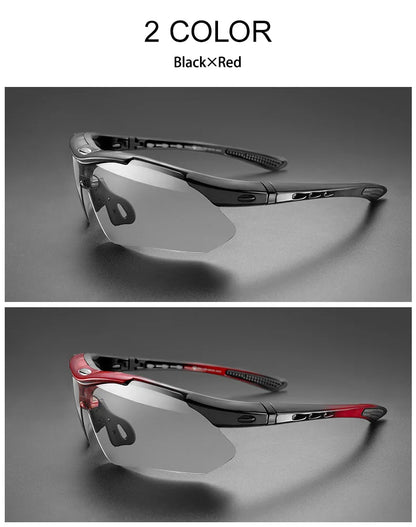 Cycling Glasses Photochromic Bicycle Sports Sunglasses Men Women UV400 MTB Road Bike Goggles Ultralight Outdoor Eyewear