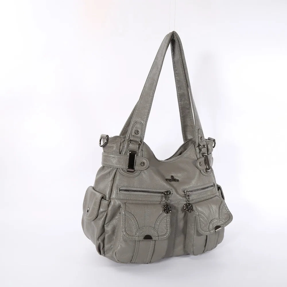 Women Handbags Top-handle Handbag Multifunctional Bag PU Shoulder Bag 13”x17” Casual Bags Shopper Bags Large