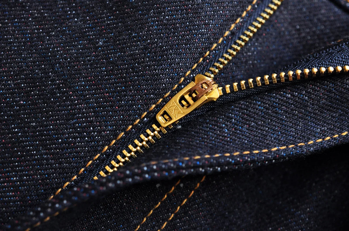 Mens Jeans 21 Oz Rainbow Selvedge Denim Vintage Raw Jeans for Men Sanforized Unwashed Heavyv Denim Jeans