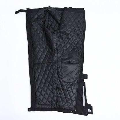 Wind-proof and warm-keeping equipment for motorcycle riding pants; fall-proof and quick-release pants in winter