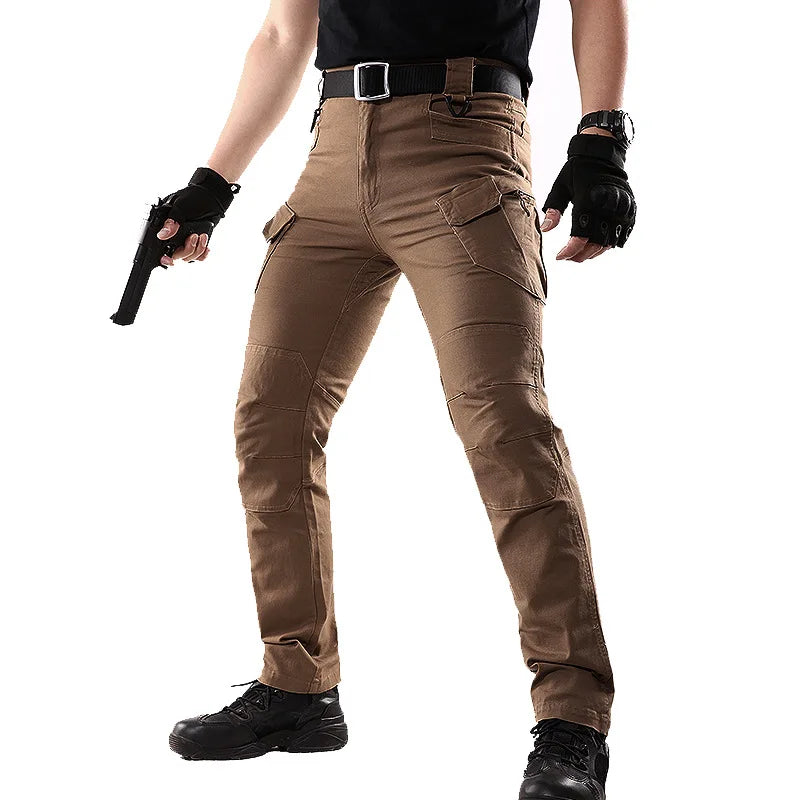Cotton Men Military Tactical Cargo Pants Men SWAT Combat Army Trousers Male Casual Many Pockets Stretch Cotton Pants