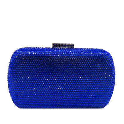 Burgundy Crystal Evening Bags and Clutches for Women Formal Party Rhinestone Handbags Wedding Clutch Purse