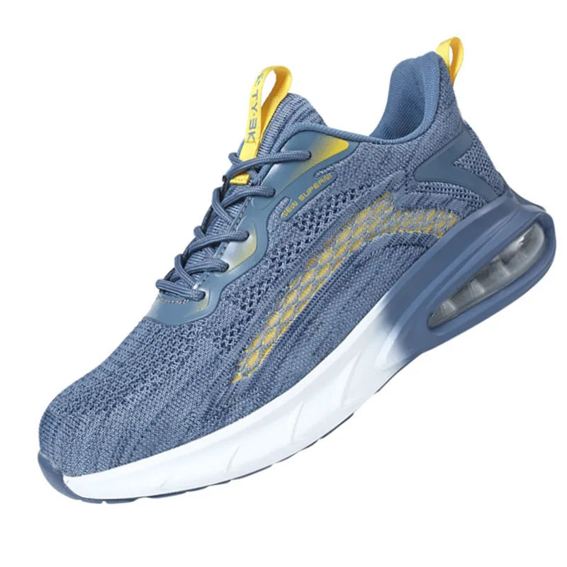 Industrial Safety Shoes With Steel Toe Cap Indestructible Cushion Work Shoes For Men Protective Security Boots Women Footwear