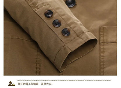 2023 Spring Autumn Luxury Men Blazers New  Fashion Brand High Quality Cargo Suit Casual