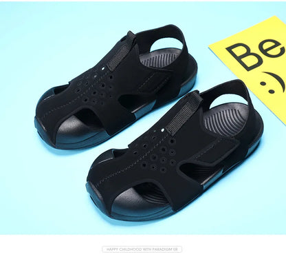 Children Functional Sandals Kids Fashion Airplane Shoes Summer New Baby Beach Shoes  Boys and Girls Cool Barefoot Sandals