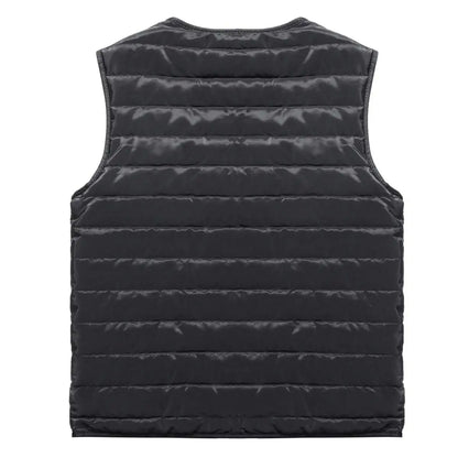 11 Area Heating Vest Men/Women Casual V-neck USB Heated Vest Smart Control Temperature Heating Jacket Cotton Coat Winter Hunting