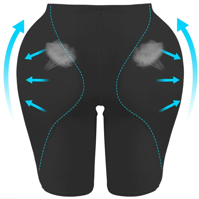 Butt Lifter Shapewear Women  Waist Tummy Control Body Shaper Underwear Pad Panties Fake Buttocks Lingerie Thigh Slimmer