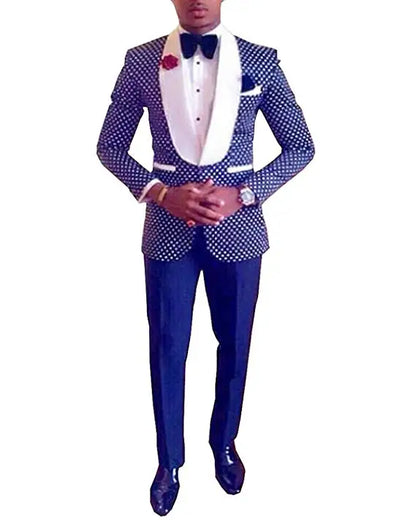 Custom Made Groomsmen Notch Satin Lapel Groom Tuxedos Black Men Suits Wedding Best Man 2 Pieces ( Jacket + Pants + Bow Tie) B859