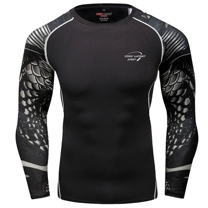 CODY LUNDIN UV Protection Long Sleeve Swim Rashguard For Men Swimsuit Quick Dry Surf Driving Mens Sublimation T Shirt Gym Tops