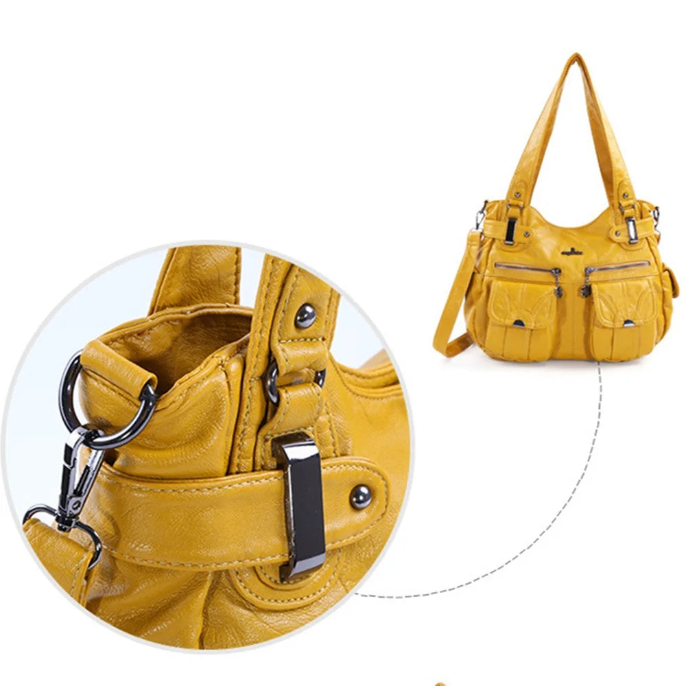 Women Handbags Top-handle Handbag Multifunctional Bag PU Shoulder Bag 13”x17” Casual Bags Shopper Bags Large