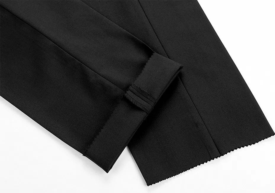 2026 Men Blue Suit Pants,  Formal Slim Dress Trousers, Red Green Black White Pantalones Hombre, Asian Size Man Slacks,M-5XL 6XL