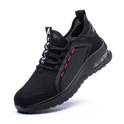 Industrial Safety Shoes With Steel Toe Cap Indestructible Cushion Work Shoes For Men Protective Security Boots Women Footwear