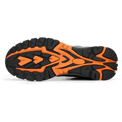 Men Steel Toe Safety Shoes Indestructible Construction Working Shoes Protection Male Footwear Breathable Hiking Industry Boots