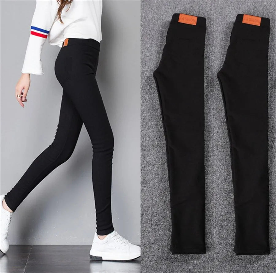 Women Stretchy Black Pants Fashion  Super Comfy Stretch Denim 5 Pocket Pants Butt Lift Yoga XS 2XL 3XL Petite to Plus Size