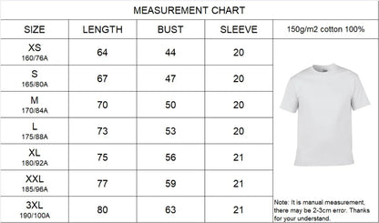 Unisex 100% Cotton Funny Graphic Print T-Shirt Men's Short Sleeve Casual Streetwear Soft Breathable Fabric Tee Shirt Tops
