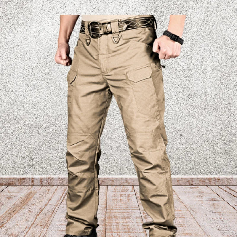 2024 Mens Lightweight Tactical Cargo Pants Elastic Breathable Multiple Pocket Trousers Outdoor Joggers Pant Tactical Pants 6XL