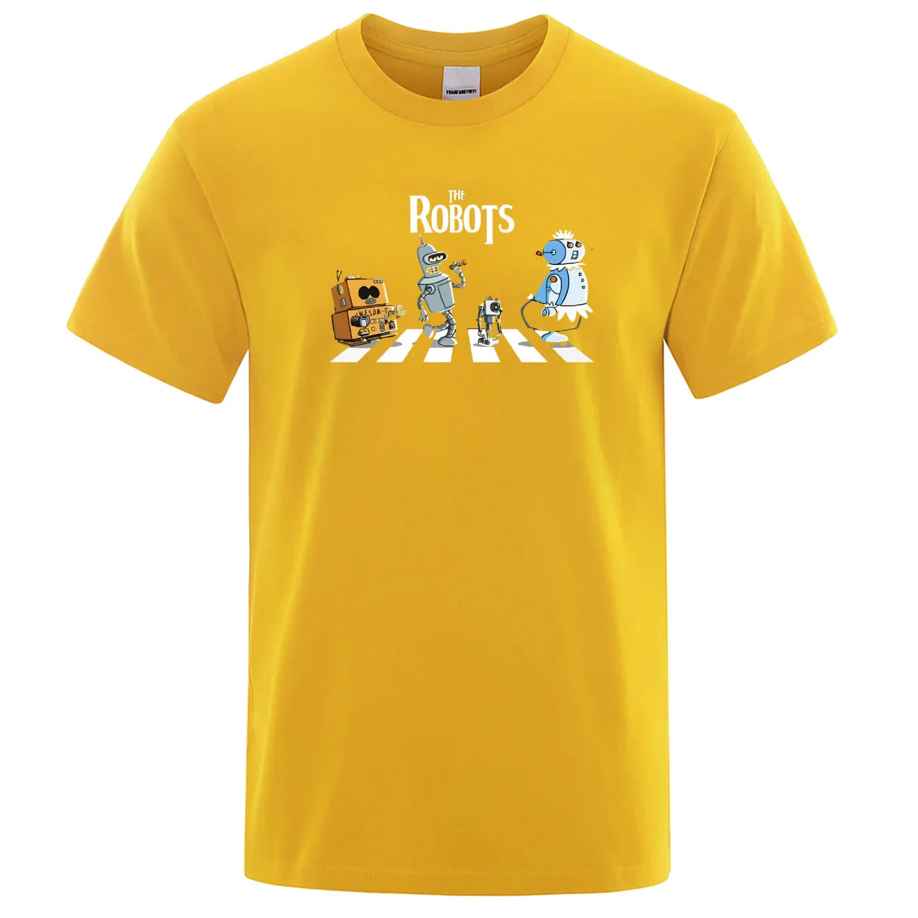 Hot Summer Cotton Men T Shirt Creative droids Printed T-Shirt robot shirt Boy Novelty Men's Short sleeve Tshirt Fashion Tops
