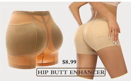Hip Butt Enhancer Butt Lifter Padded Panties Pad Shapewear Bottom Enhance 6XL Hip Dip Smooth Women Body Shaper Panties