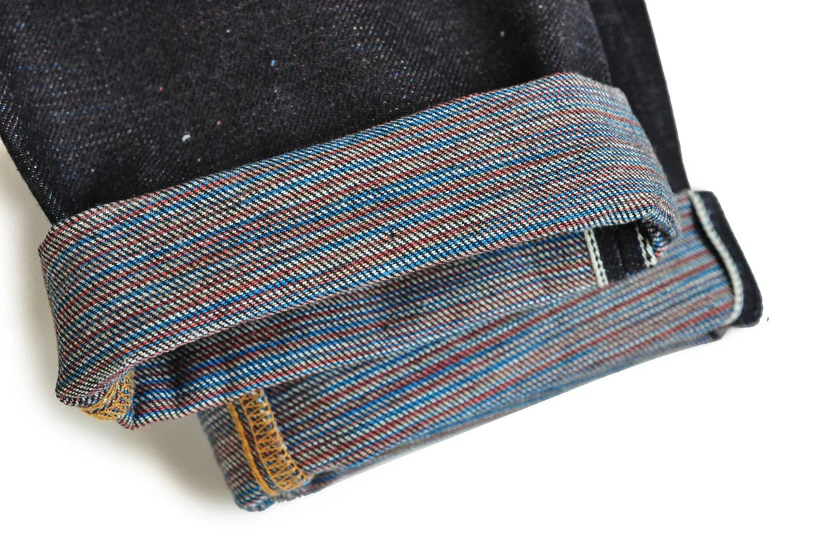 Mens Jeans 21 Oz Rainbow Selvedge Denim Vintage Raw Jeans for Men Sanforized Unwashed Heavyv Denim Jeans