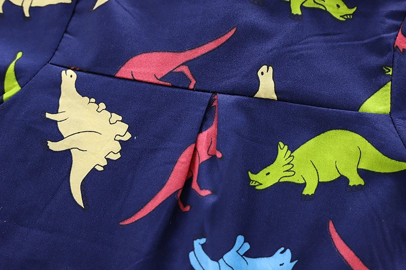 Toddler Baby Boys Girls Clothes Sets For Summer Boys Clothing Outfits Suit Cartoon Dinosaur Printing T Shirt +Shorts Pants