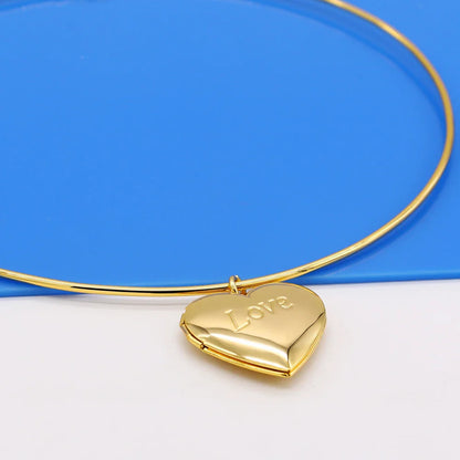 Vintage Simple 925 Sterling Silver Necklace Geometric Choker Shiny And Delicate Collarbone Chain For Women's Golden Jewellery