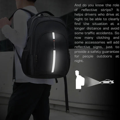 Large Capacity Backpack 15.6inch Laptop Backpack Anti Theft Men Backpack College Schoolbag Travel Backpack Bag For Men