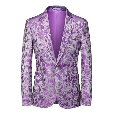 2026 New Red Men's Suit Jacket, Wedding Brands Dress Coat, Stylish Slim Man Costume Homme Single-Breasted Asian Sizes  Blazer
