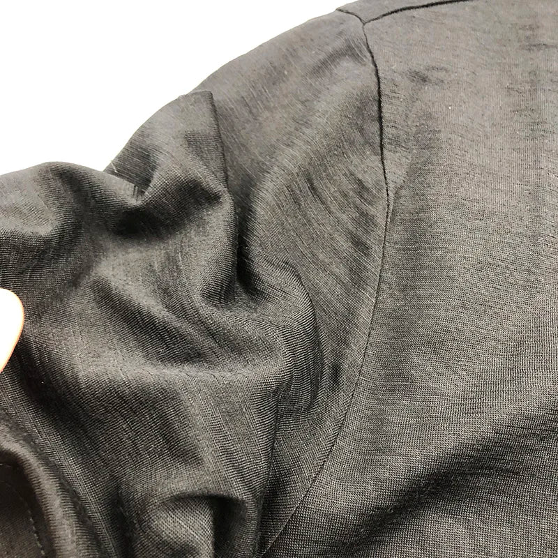 Superfine Merino Wool T shirt Men Base Layer Merino Shirt Wicking Breathable Quick Dry Anti-Odor No-itch Big USA Size