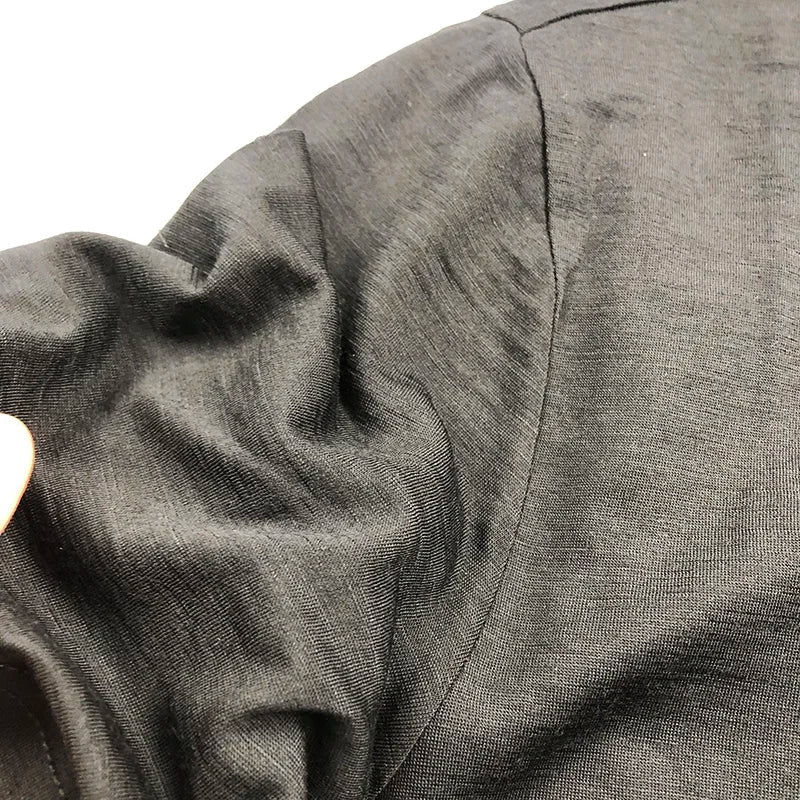 100% Merino Wool T shirt Men Base Layer Merino Shirt Wicking Breathable Quick Dry Anti-Odor No-itch Big USA Size