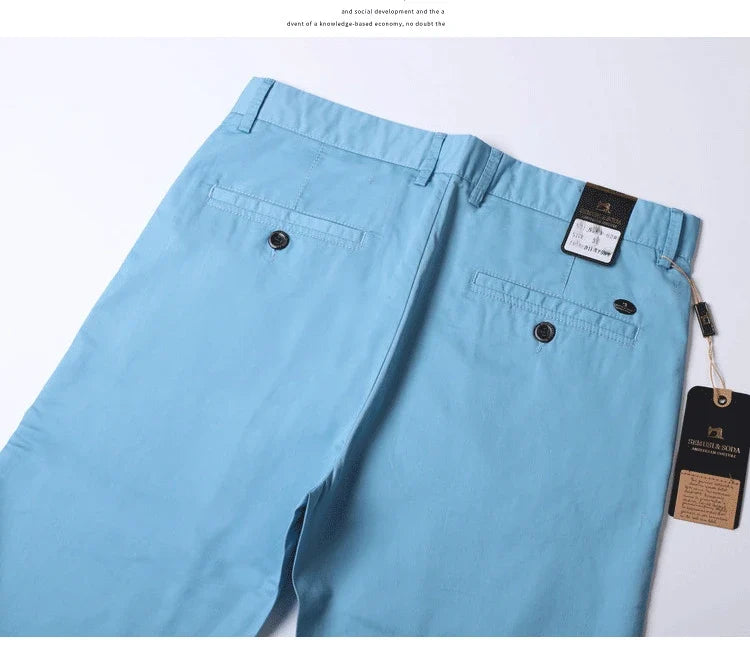Thin Summer Solid Color Suit Pants Men Straight Korea Style Clothes Red Business Trousers Men  Dress Office 2021