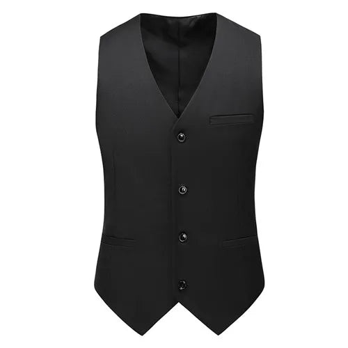 Royal Blue Vest Waistcoat Men's Brand New Slim-Fit V Neck Dress Vests Mens Formal Business Wedding Tuxedo Chaleco Hombre 6xl