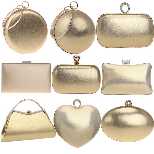 Women Evening Bags Rhinestones Small Day Clutch Shoulder Chain Ball Design Party Wedding Handbags For Female Purse