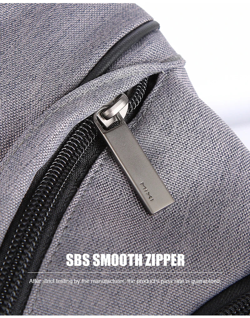 Men One Shoulder Backpack Women Sling Bag Crossbody USB Boys Cycling Sports Travel Versatile Fashion Student School