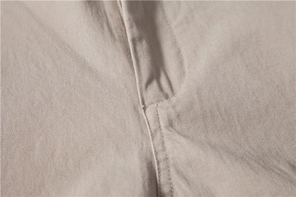 Casual Cotton Men Trousers Solid Color Slim Fit Men's Pants New Spring Autumn High Quality Classic Business Pants Men