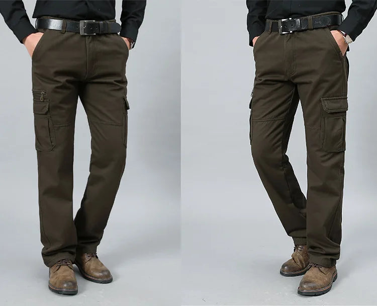 Big Size 29- 44 46 48 Cargo Pants Men Straight Loose Work Tactical Mens Pants Mens Pants Militar Safari Men Trousers swat pants