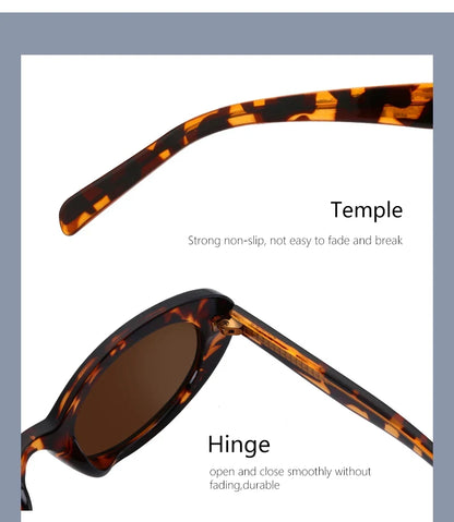 Vintage Cat Eye Sunglasses Female Luxury Design Glasses Outdoor Anti-glare UV400 Shades Goggles Ultralight Sun Glasses