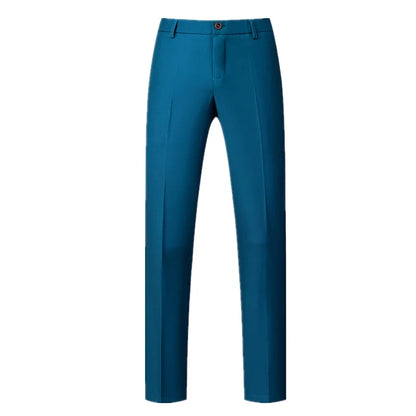 2026 Men Blue Suit Pants,  Formal Slim Dress Trousers, Red Green Black White Pantalones Hombre, Asian Size Man Slacks,M-5XL 6XL