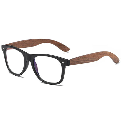 Environment-Friendly Retro Walnut Wood Sunglasses UV400 Polarized Bamboo Sunglasses Men's Fashion Trendy Anti Blue Lens 7061h