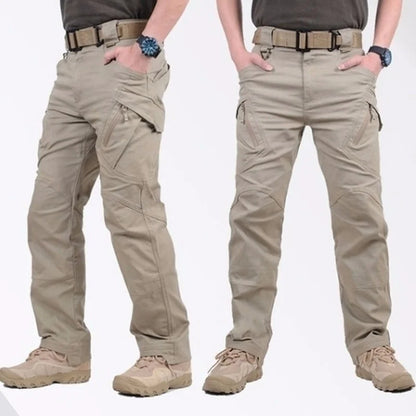 2024 New Mens Casual Tactical Pants Multiple Pocket Elasticity Outdoor Quick Dry Tacitcal Trousers Men Slim Fat Cargo Pant 5XL