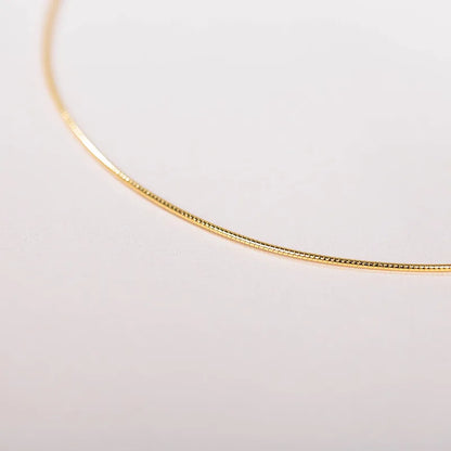 Genuine Real Pure Solid 925 Sterling Silver Necklace for Women Punk Rock Rose Gold Snake Chains Jewelry Female Necklaces Choker