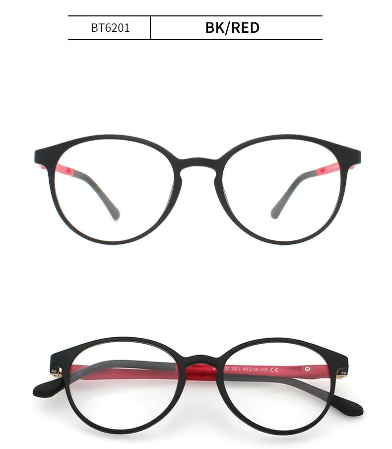 Magnetic Clip On Sunglasses Polarized Sunglasses Myopia Glasses Frame 2 in 1 Fashion Optical Shade Prescription Eyewear