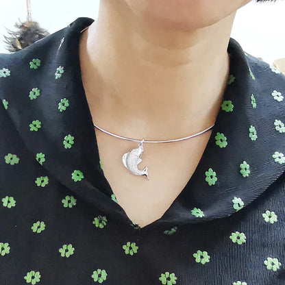 Vintage Simple 925 Sterling Silver Necklace Geometric Choker Shiny And Delicate Collarbone Chain For Women's Golden Jewellery