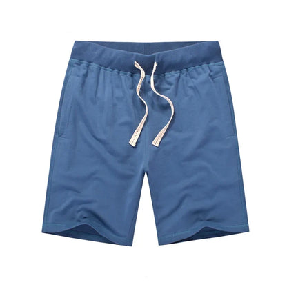 Gray Cotton Shorts Men Summer Sport Fitness Gym Workout Jogger Shorts with Pocket High Quality Plus Size Home Casual Sweatshorts
