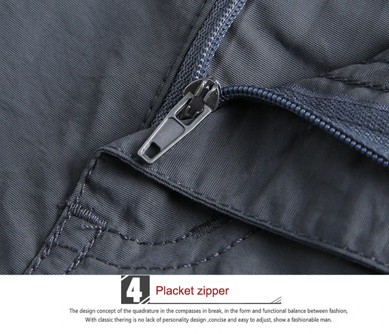 2024 Men's Tactical Casual Pants Thin Breathable Summer Casual Long Trouser Male Slim Waterproof Quick Dry Pocket Cargo Pants