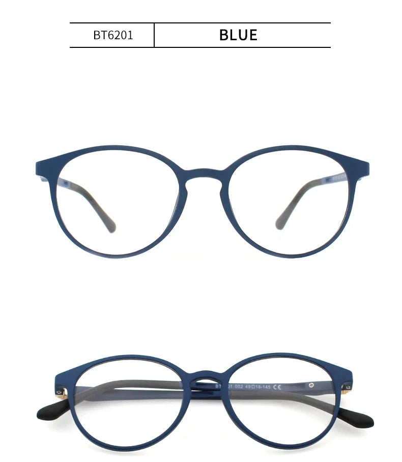 Magnetic Clip On Sunglasses Polarized Sunglasses Myopia Glasses Frame 2 in 1 Fashion Optical Shade Prescription Eyewear