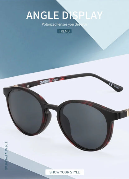 Magnetic Clip On Sunglasses Polarized Sunglasses Myopia Glasses Frame 2 in 1 Fashion Optical Shade Prescription Eyewear
